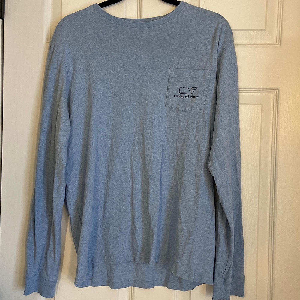 Mens Vineyard vines Blue long sleeve T-shirt